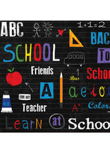 School, abwaschbare Tischdecke von Laura Lancelle, 155 cm breit