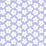 Lola Wachstuch Tischdecke – Small Big Flower Lavender