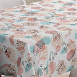 Smil! – Wachstuch Tischdecke mit Gesichtern