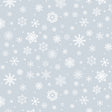 Weihnachts-Tischfolie transparent - Snow-White auf klarem Kunststoff
