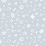 Weihnachts-Tischfolie transparent - Snow-White auf klarem Kunststoff