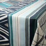 Sombrero Bleu abwaschbare Tischdecke blau, 155 cm breit
