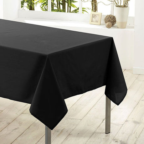Essentiel, schwarze rechteckige Tischdecke, 140 x 300 cm