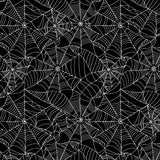 Spider Web – Halloween Wachstuch Tischdecke mit gruseligem schwarzem Spinnennetz
