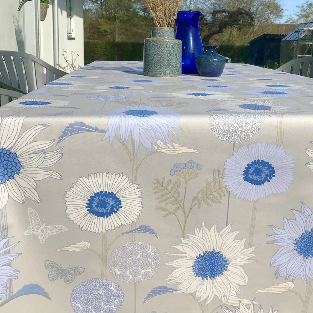 Sunflower Bel Air - Notes by Susanne Schjerning - Abwaschbare Tischdecke mit rutschfester Unterseite