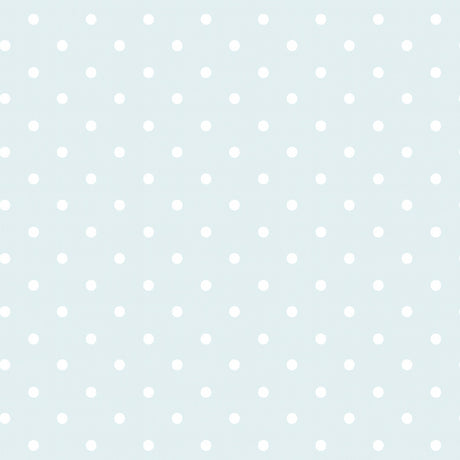 Transparent Dots – Tischfolie transparent mit weißen Punkten