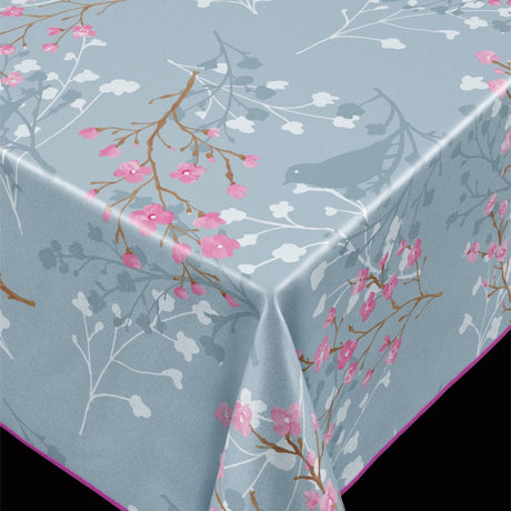 Trend Cherry Blossom - PVC-freie Wachstuch Tischdecke