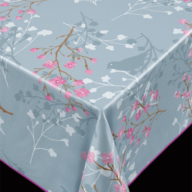 Trend Cherry Blossom - PVC-freie Wachstuch Tischdecke