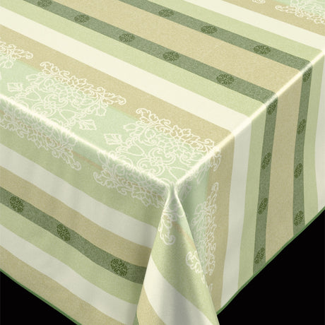 Trend Lady Grün - PVC-freie Wachstuch Tischdecke