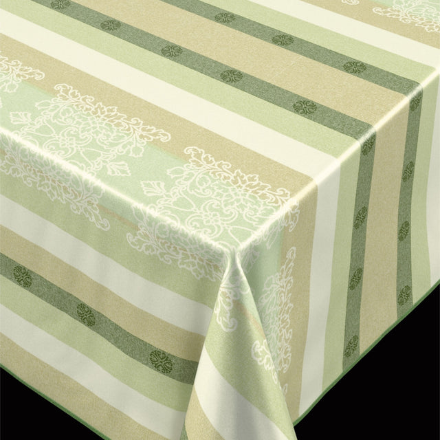 Trend Lady Grün - PVC-freie Wachstuch Tischdecke
