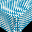 Trend Pirot Petrolblau – PVC-freie Wachstuch Tischdecke
