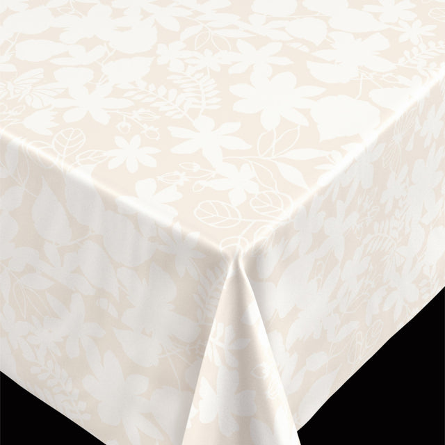 Trend Shadow Flower - PVC-freie Wachstuch Tischdecke