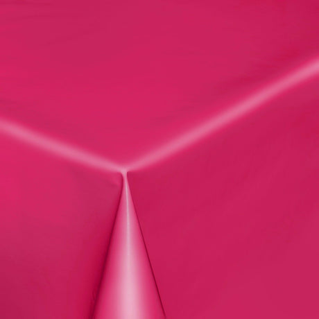 Uni Color – Wachstuch Tischdecke, einfarbig halbglänzend, 140 cm breit – Fuchsia