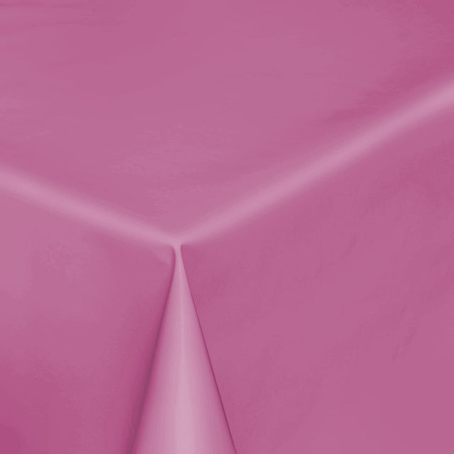 Uni Color - Einfarbige halbglänzende Wachstuch Tischdecke, 140 cm breit - Lila