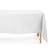 Vento, einfarbige rechteckige Tischdecke mit Fleckschutz 140 x 170 cm - Weiß