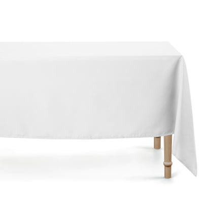 Vento, einfarbige rechteckige Tischdecke mit Fleckschutz 140 x 170 cm - Weiß