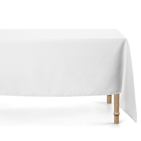 Vento, einfarbige rechteckige Tischdecke mit Fleckschutz 180 x 300 cm - Weiß