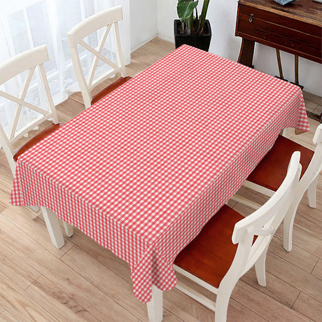 Vichy Petite Rot - Wachstuch Tischdecke mit kleinen Karos