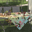 Aimee, Wachstuch Tischdecke mit vielen Schmetterlingen und Blumen