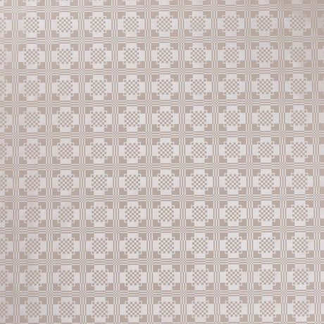 Damast Carre Classic Taupe, damastgeprägte Wachstuch Tischdecke
