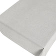 Linen Look Grau - Einfarbige Wachstuch Tischdecke in Leinenoptik, geprägte Oberfläche, Muster
