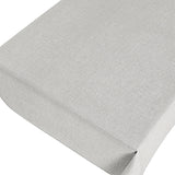 Linen Look Grau - Einfarbige Wachstuch Tischdecke in Leinenoptik, geprägte Oberfläche, Muster