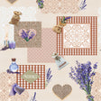 Provence Rustique - Wachstuch Tischdecke mit Lavendelmotiven