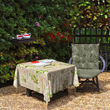 Rosalie, schöne Wachstuch Tischdecke mit Äpfeln, Birnen, Hagebutten und Oliven
