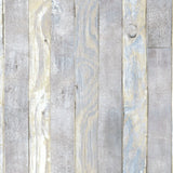 Scrap Wood, Wachstuch Tischdecke mit schöner Struktur und Holzoptik, 140 cm breit